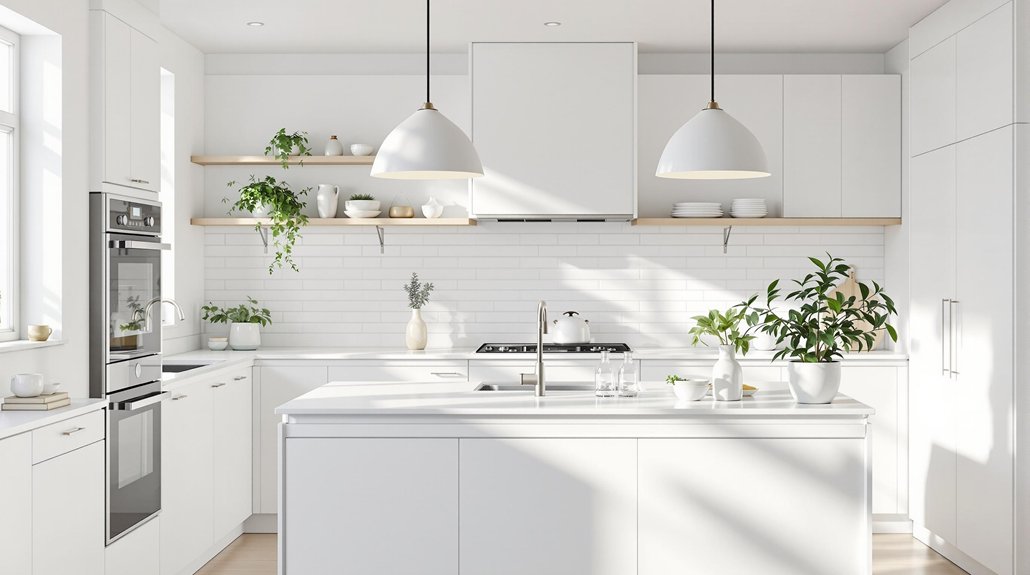 affordable beautiful white kitchens