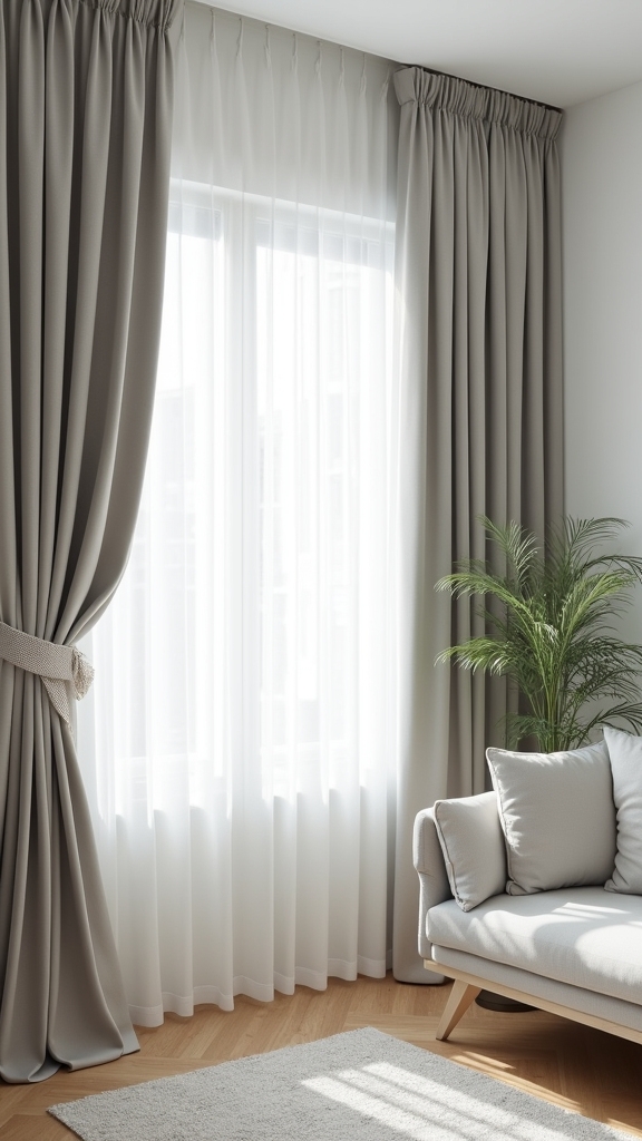 airy light grey elegance