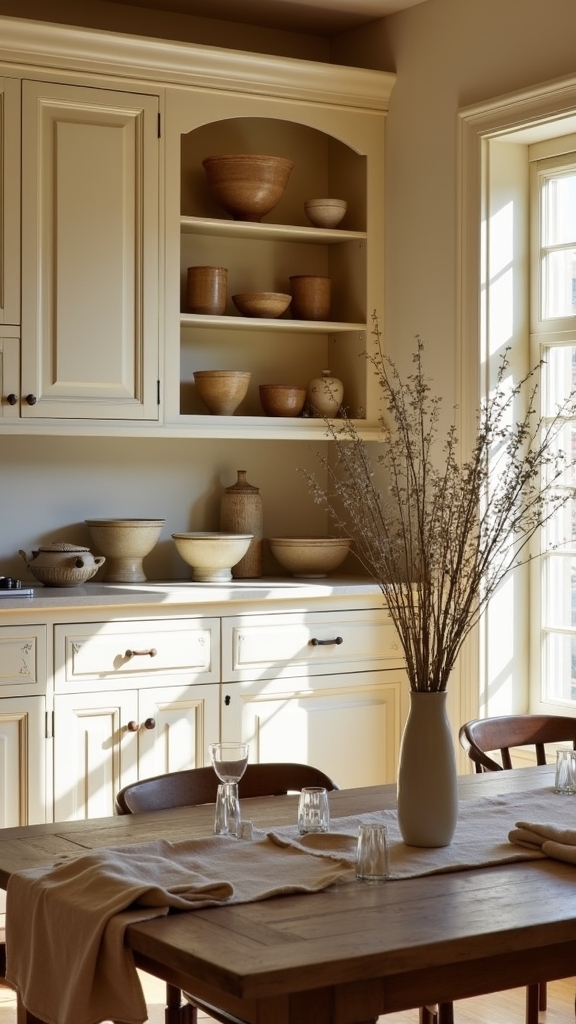 artisanal ceramics in kitchens