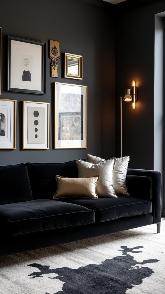 artistic contrast enhances sophistication
