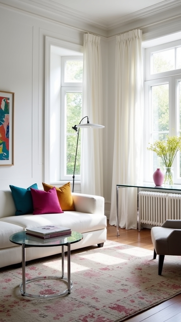 artistic modern office nook