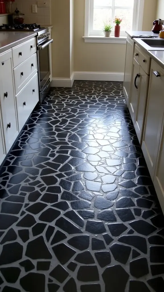 artistic monochrome tile designs