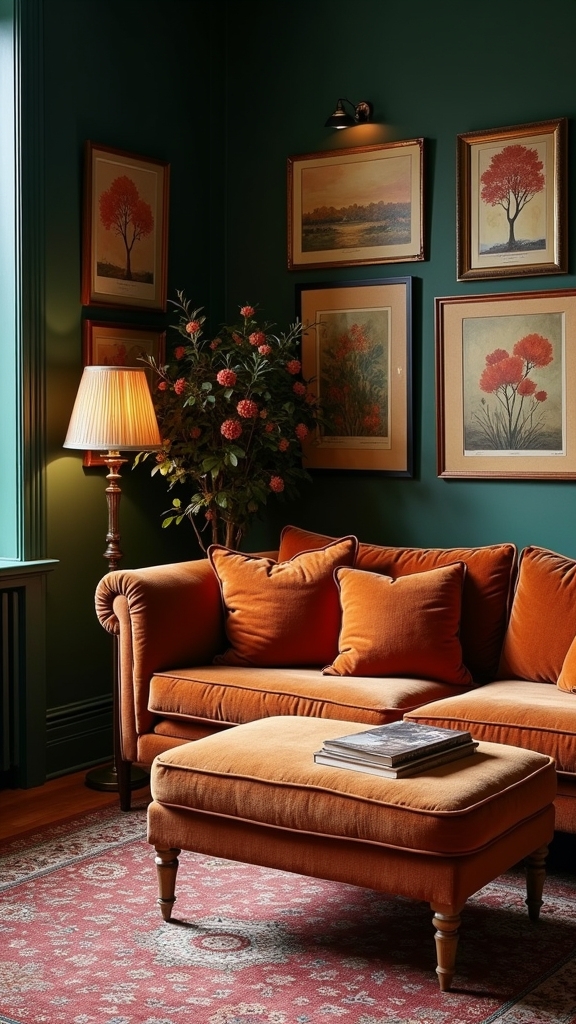 autumnal art enhances coziness