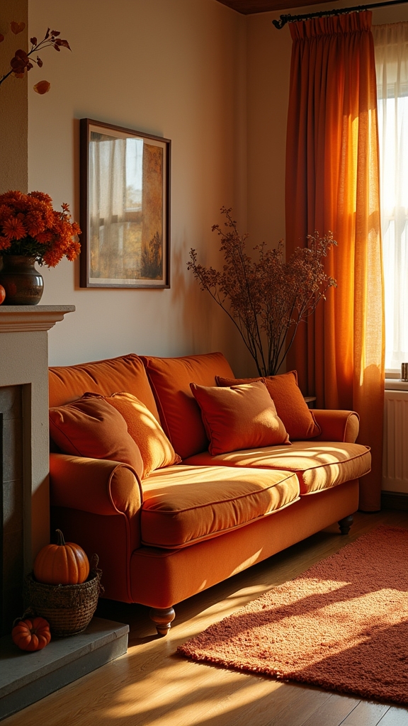 autumnal warmth through design