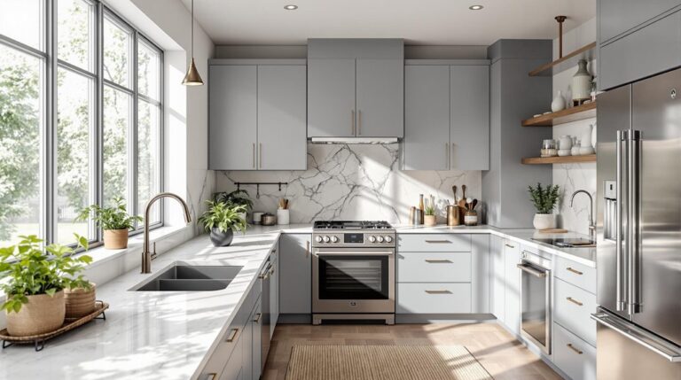 15 Grey Kitchen Wall Ideas That Are Subtle Yet Stylish - DexDecor