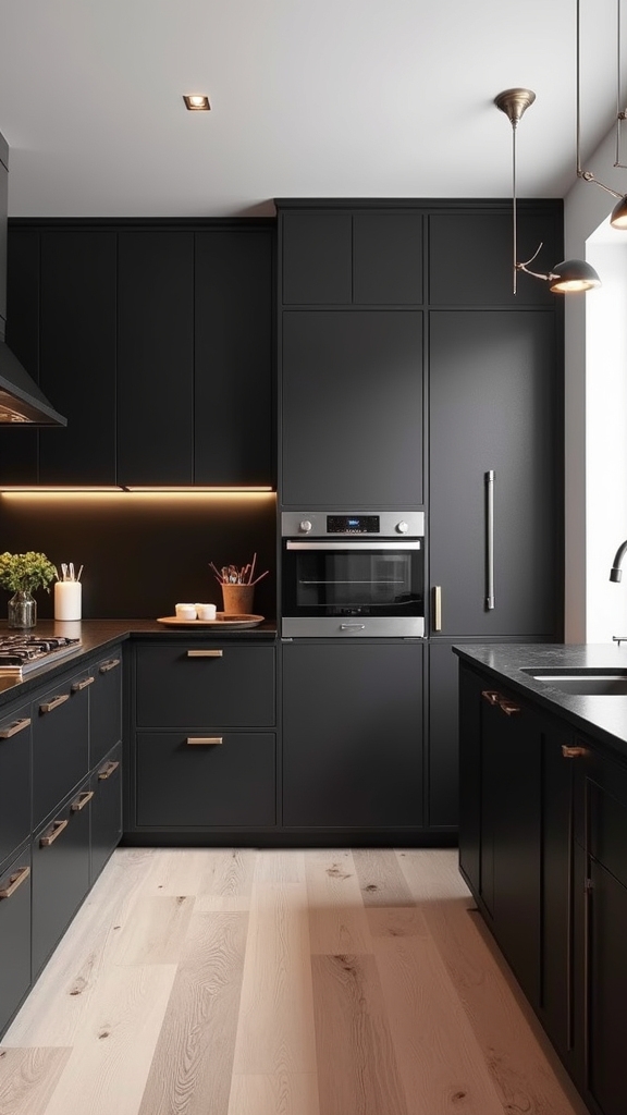 balanced modern kitchen design