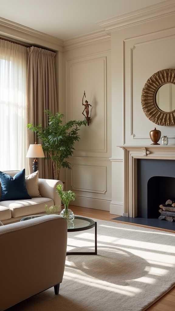 balanced warm and cool tones
