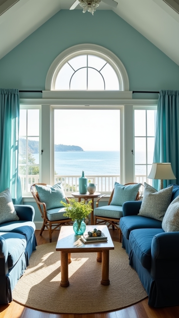 bay window blue sanctuary