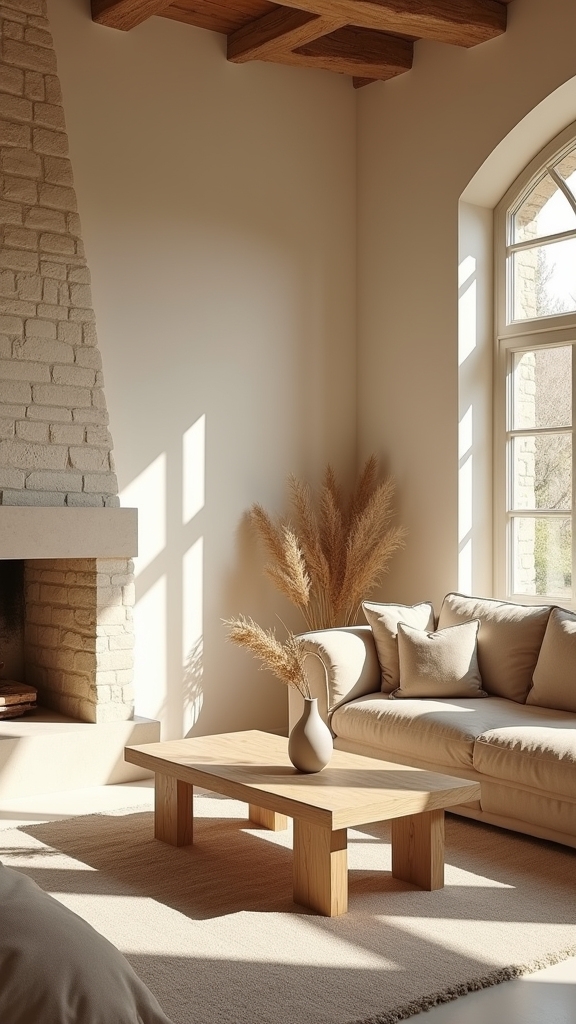 beige accents highlight architecture
