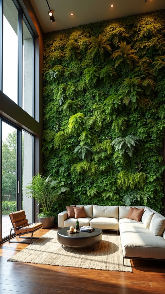 biophilic green wall panels