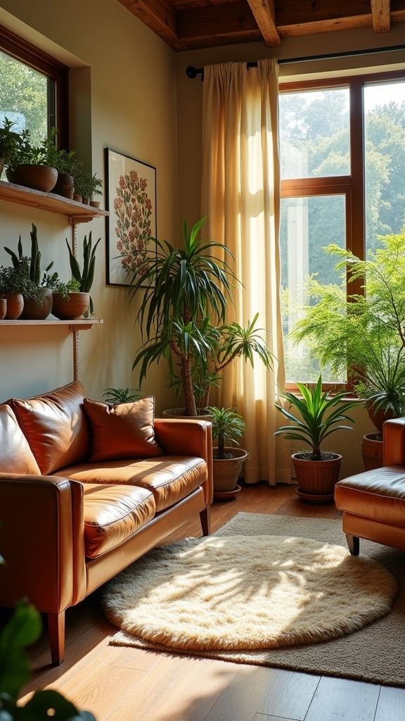 biophilic indoor plant harmony