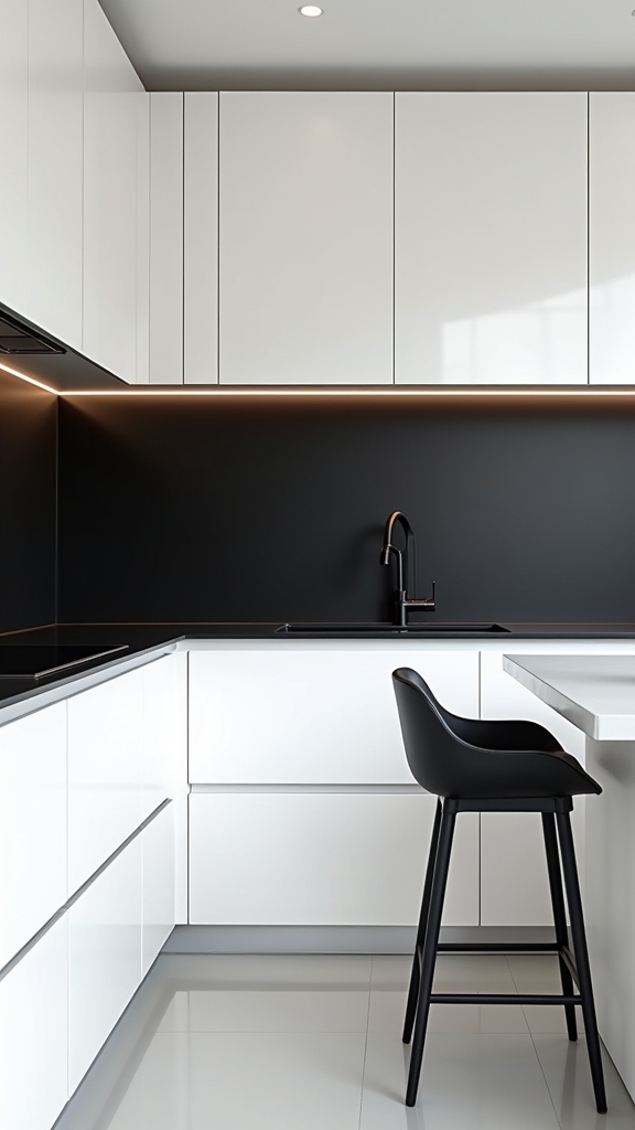 black accents enhance design