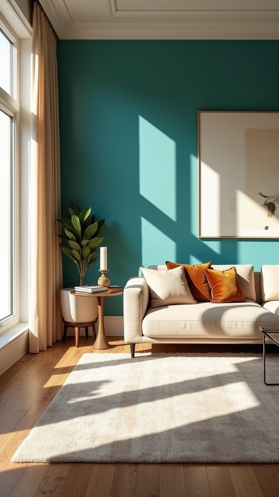 bold accent wall design
