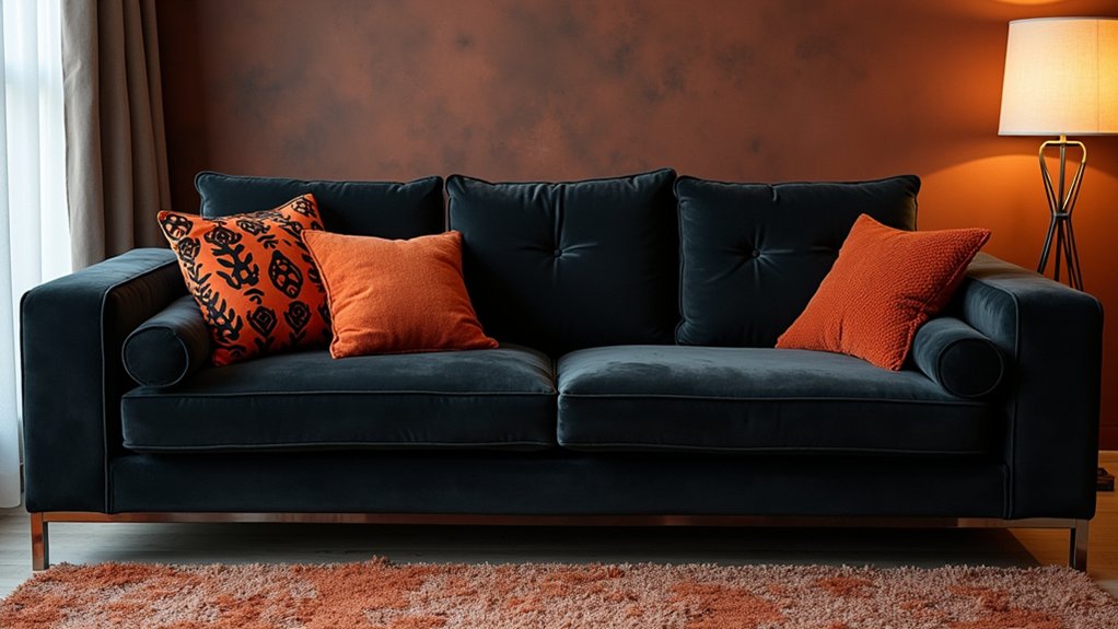 bold and cozy couches