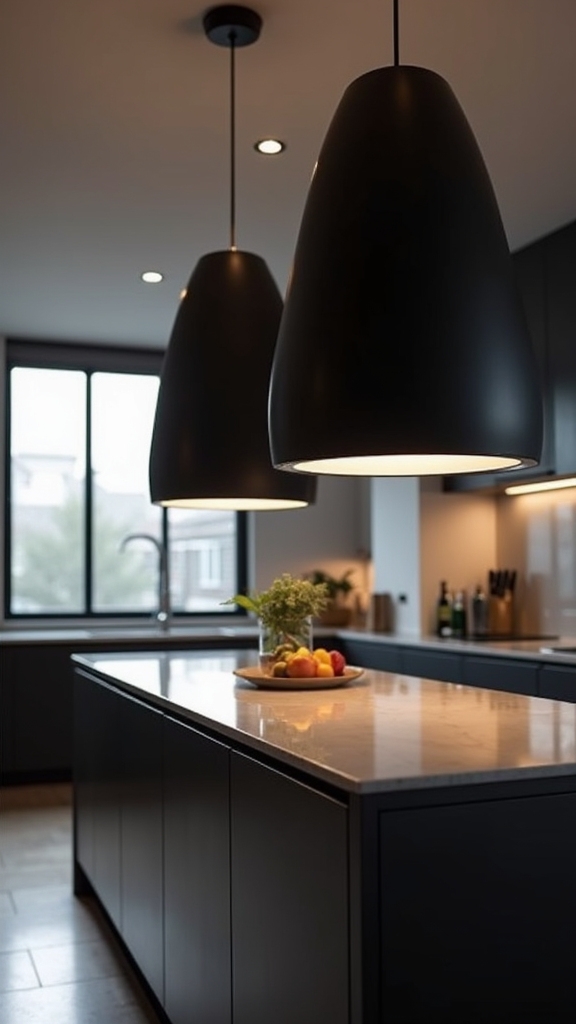 bold architectural pendant lighting