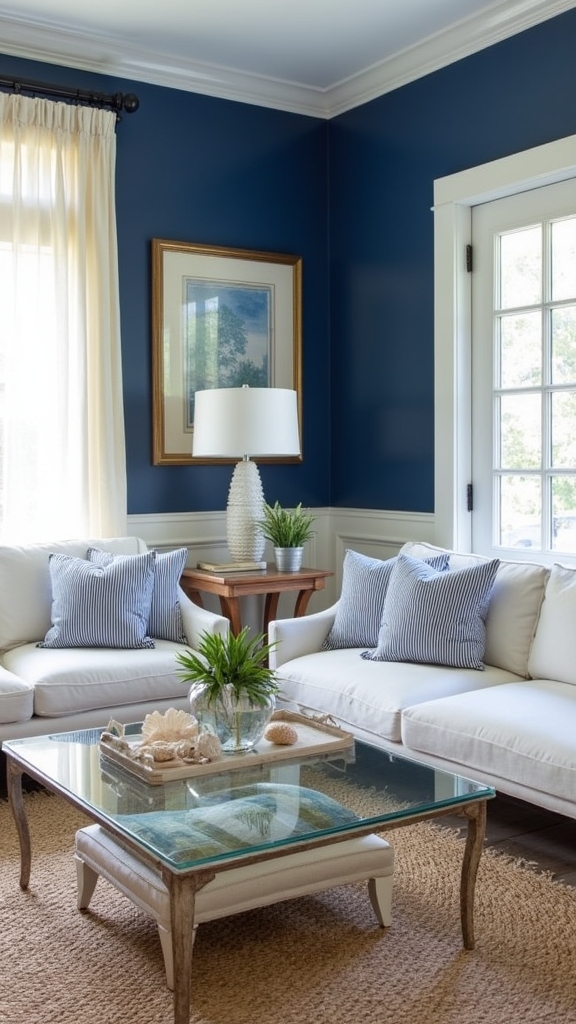 bold blue wall transformation