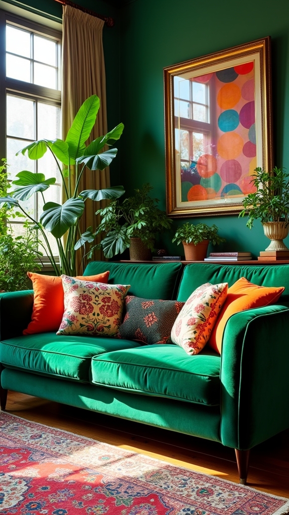 bold centerpiece for maximalism