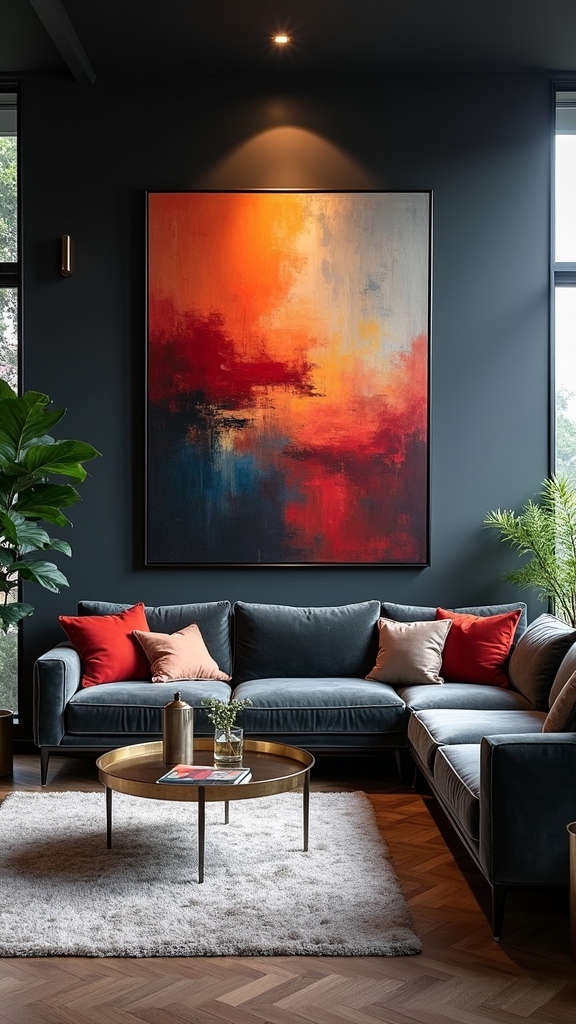 bold large artwork statement