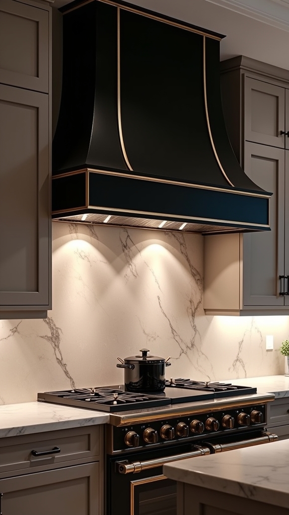 bold luxury kitchen centerpiece