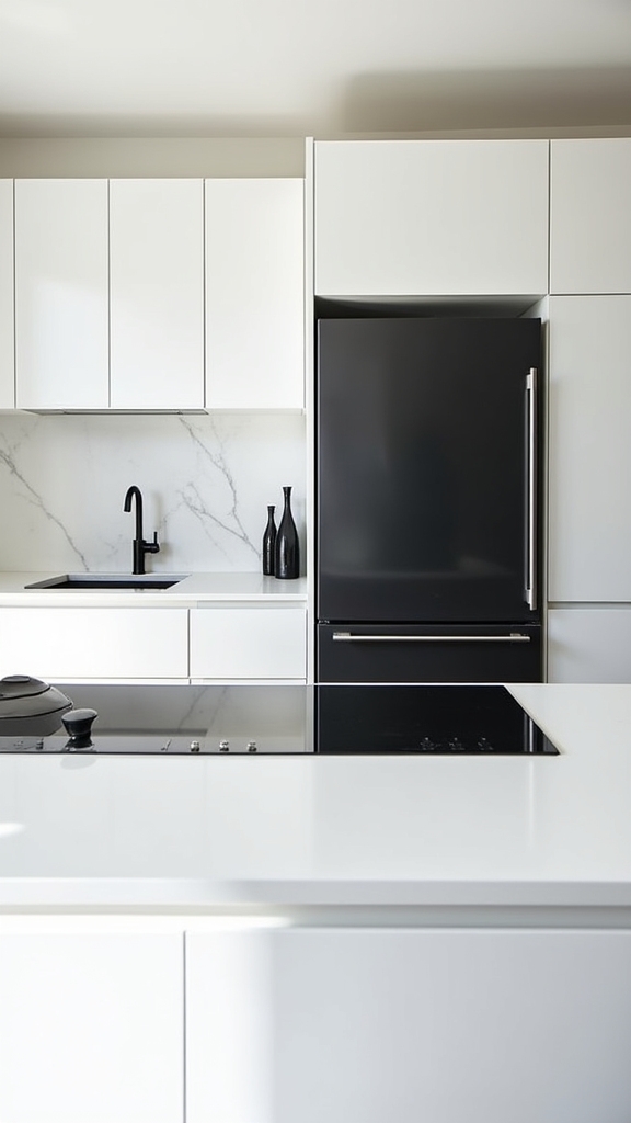 bold minimalist kitchen design