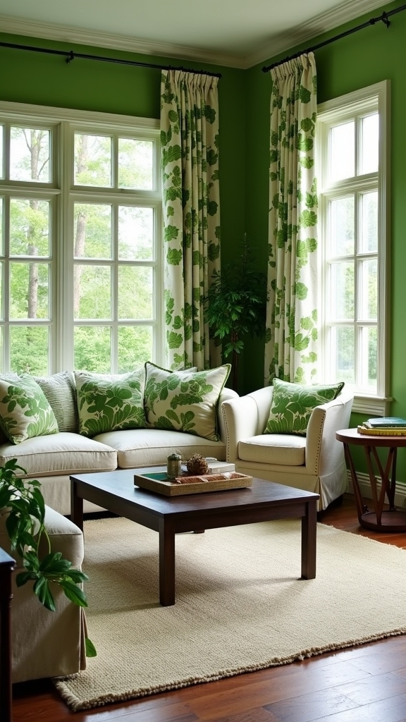 botanical prints enhance interiors