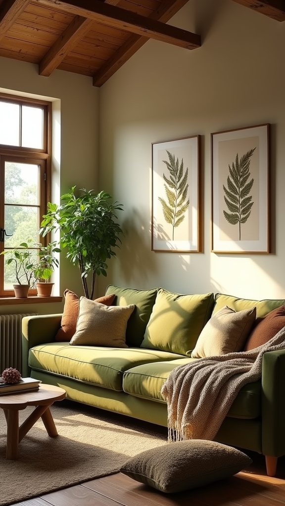 botanical prints enhance tranquility
