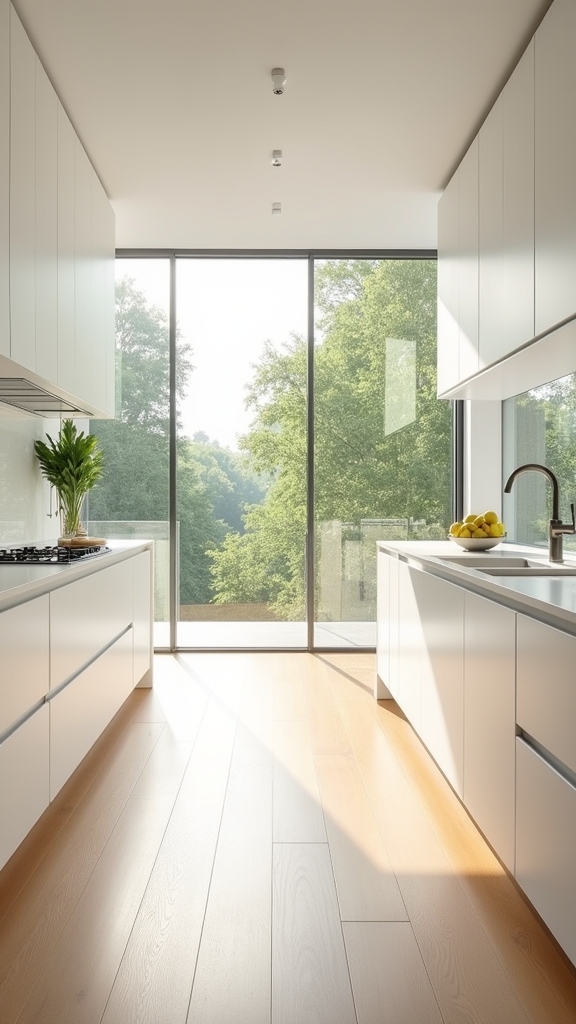 bright airy kitchen design