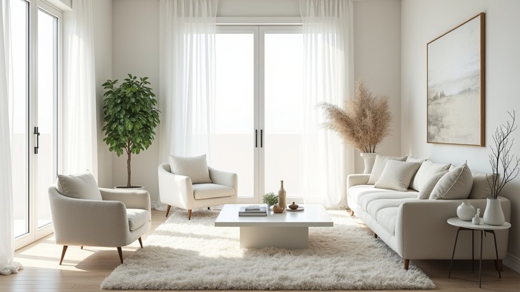 bright and airy interiors