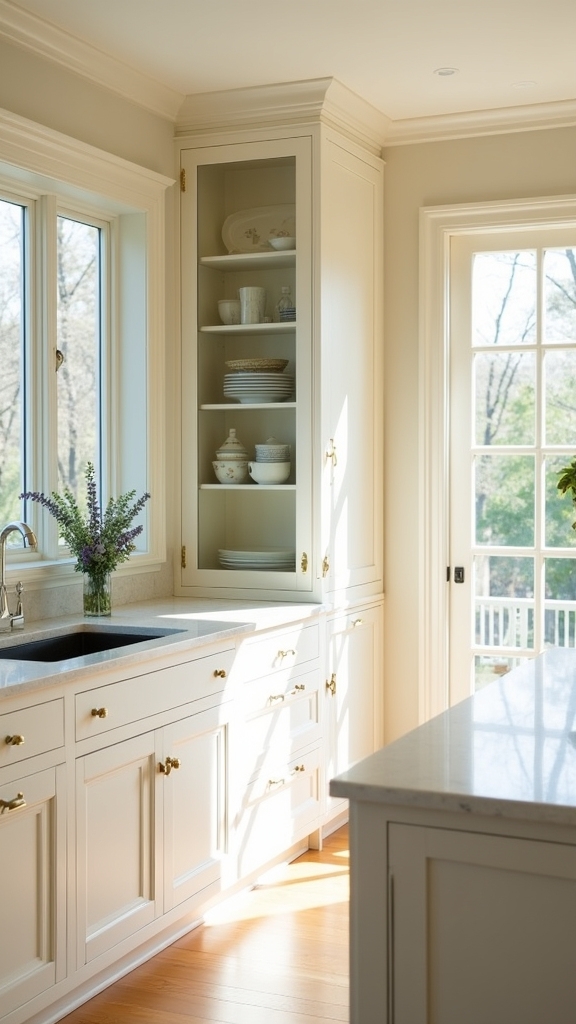 brighten cream kitchen elegantly