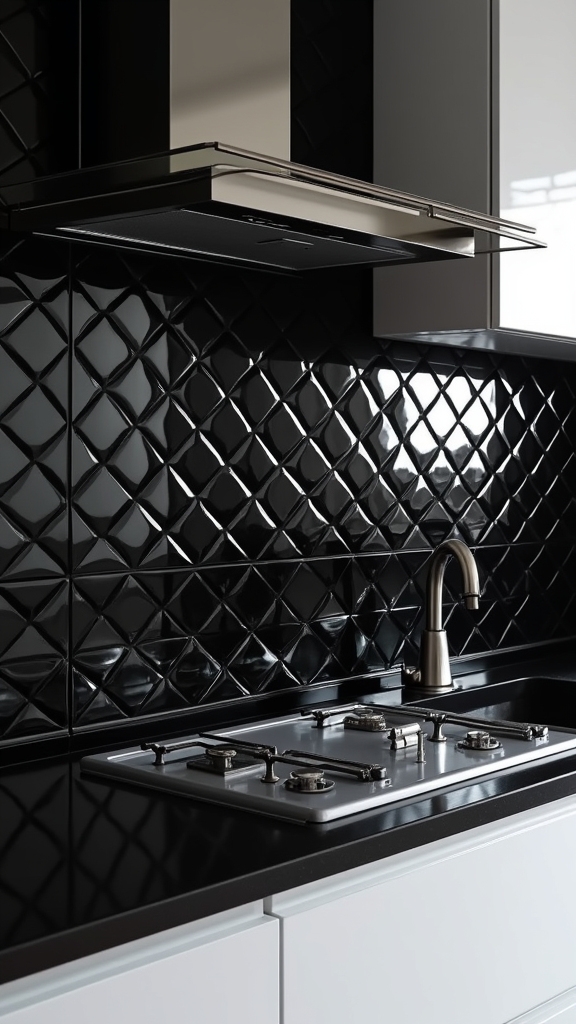 chequerboard tile design elegance