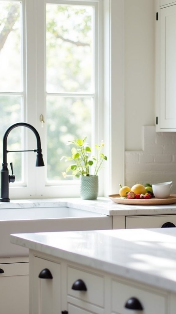 coastal elegance with contrast