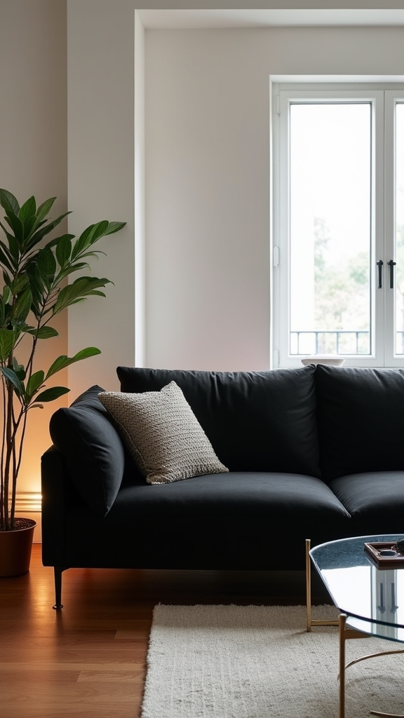 cohesive black accent integration
