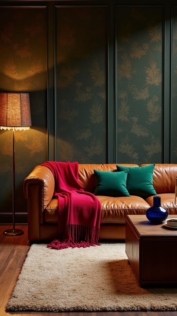 colorful accessories enhance warmth