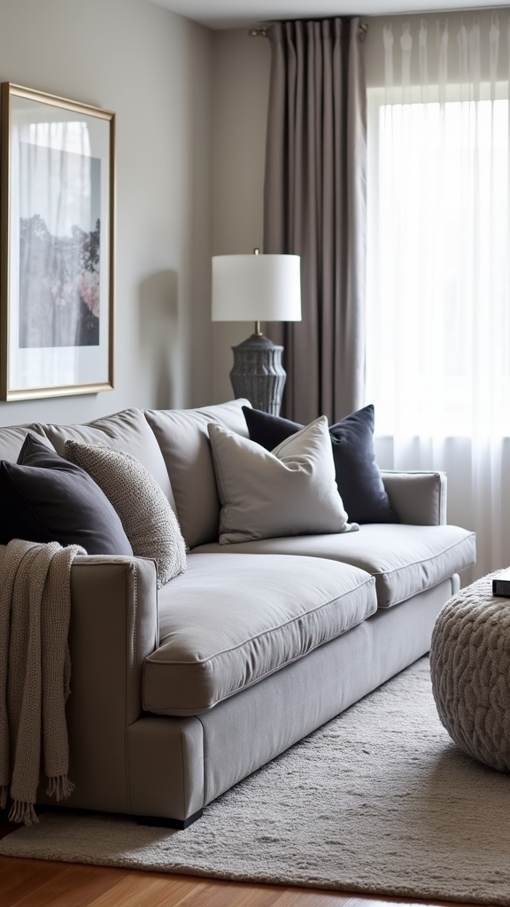 comfortable oversized sofa design