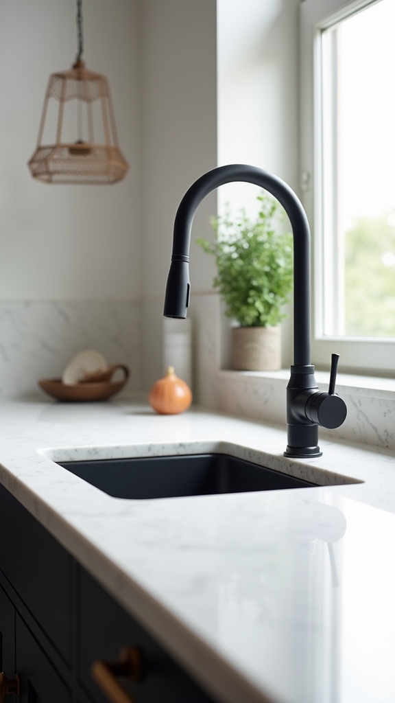 compact sleek functional faucets