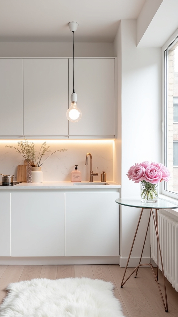 compact storage and light