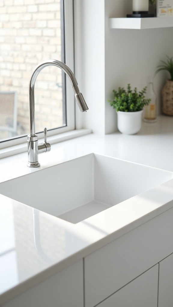 compact stylish space saving sink