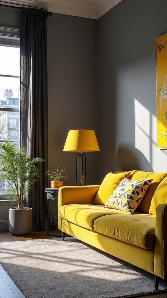 contrasting colors create harmony