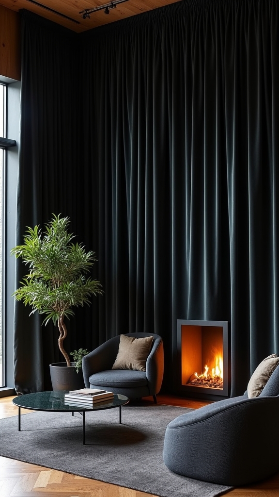 cozy inviting living room