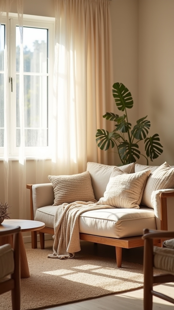 cozy layered textile warmth