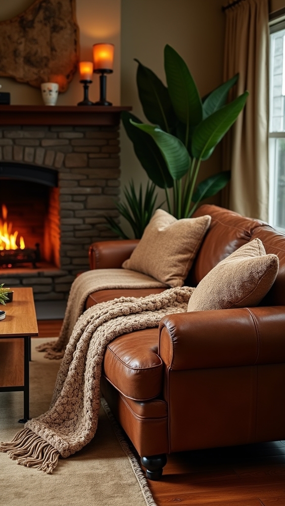cozy textured throw blankets