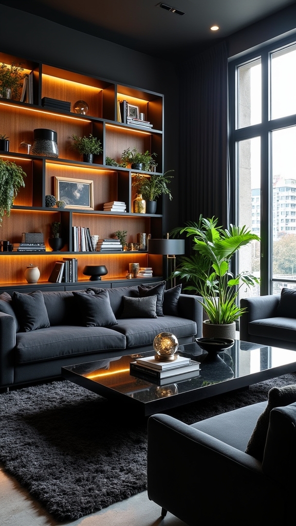 creative shelving enhances personalization