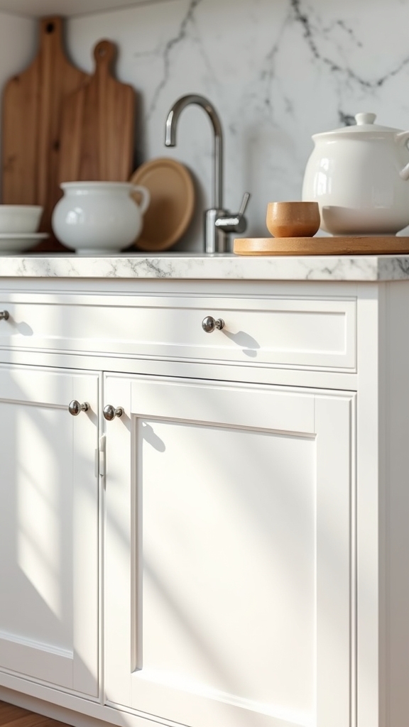 creative white kitchen design