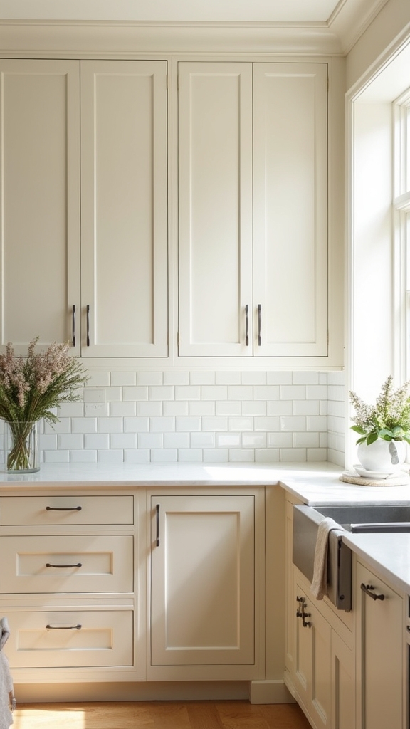 crisp white tile elegance