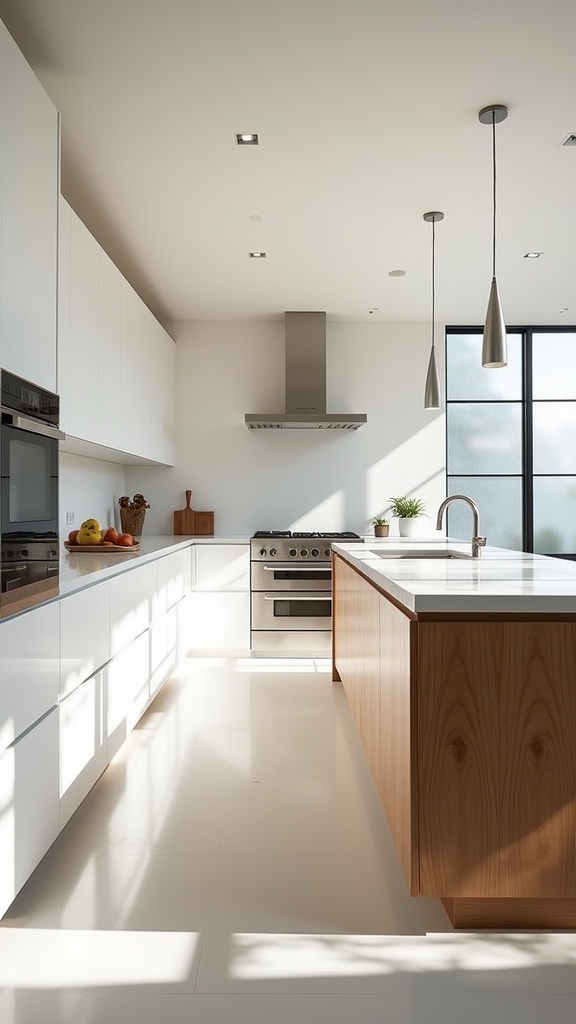 crisp white warm oak