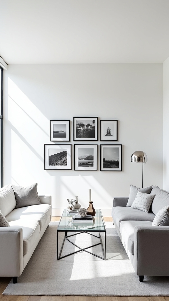 curated art gallery wall