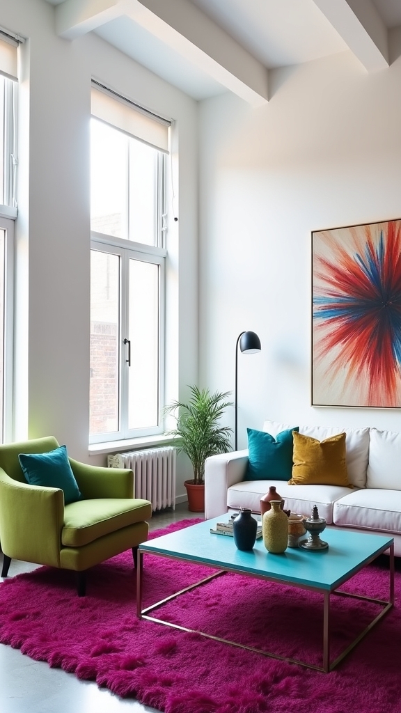 curated eclectic loft design