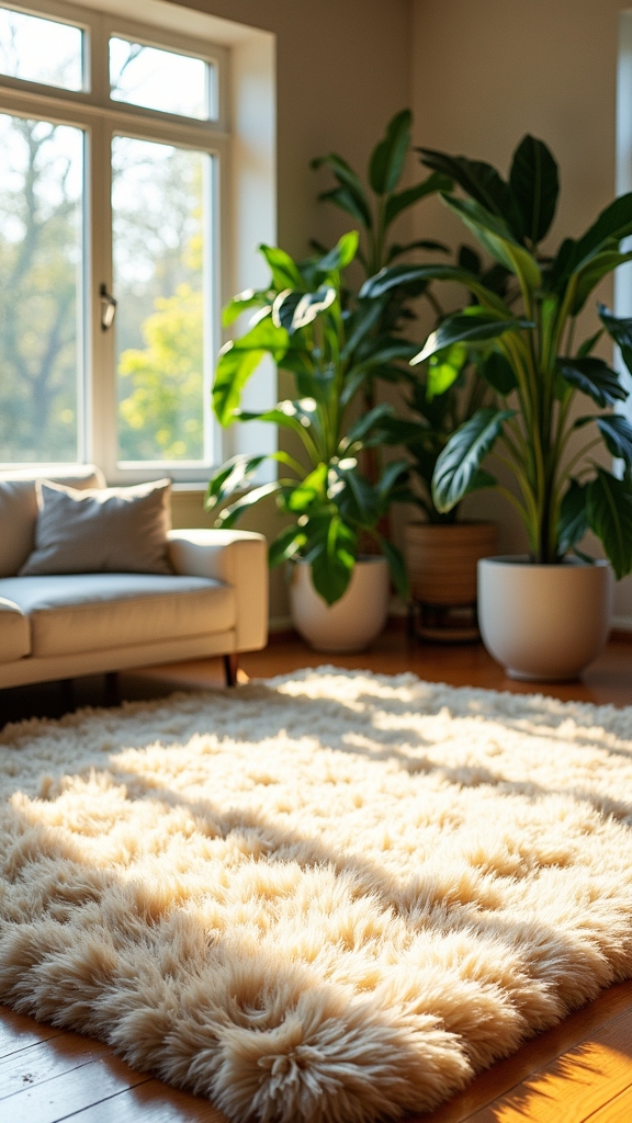 curated indoor plant placement