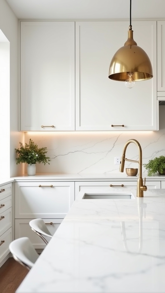 curved elegance in kitchens