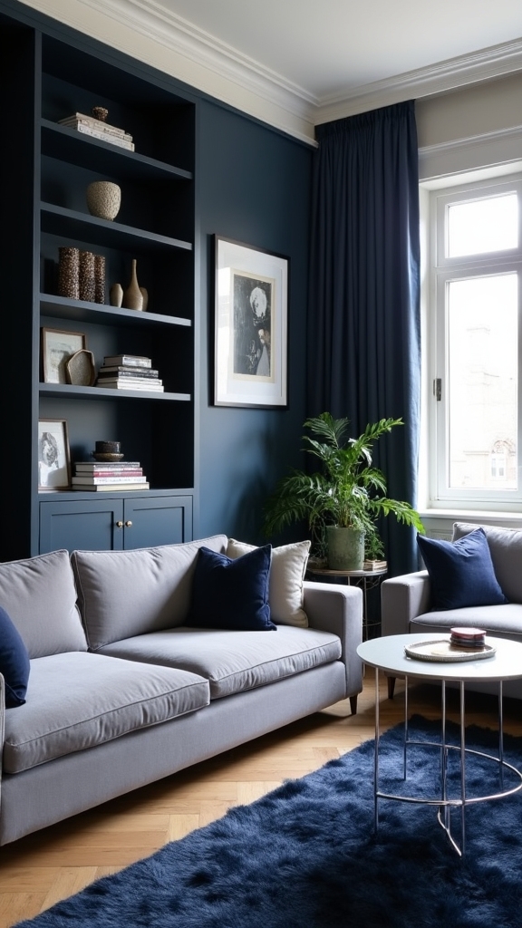 custom storage with aesthetics